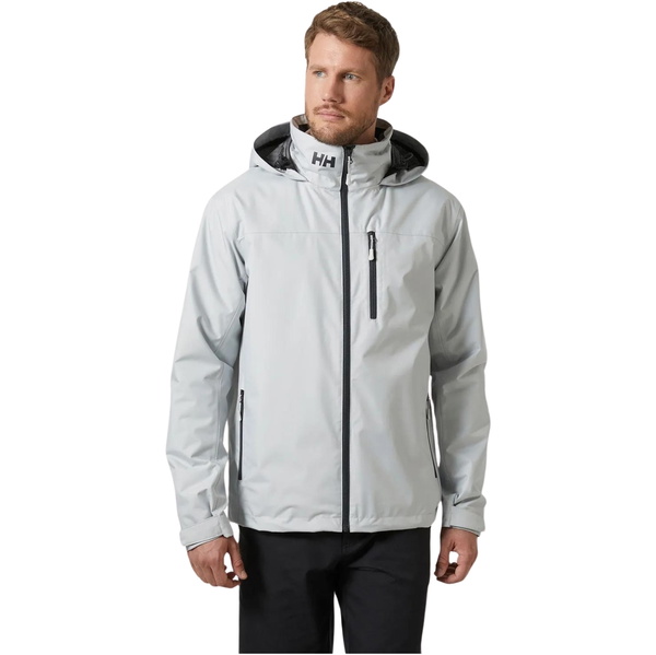 2025 Helly Hansen Mens Crew Hooded Midlayer Jacket 2.0 34442 - Grey Fog